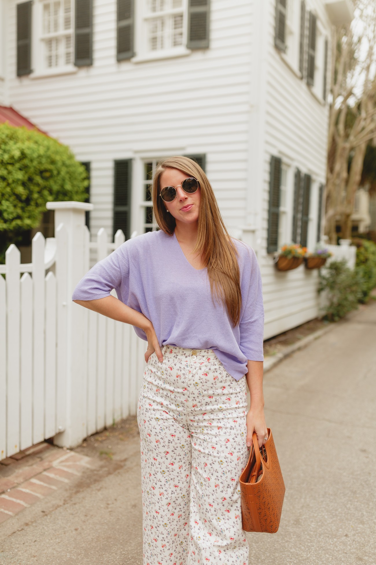 The Floral Cropped Pants You're Seeing Everywhere | Vita Brillanti
