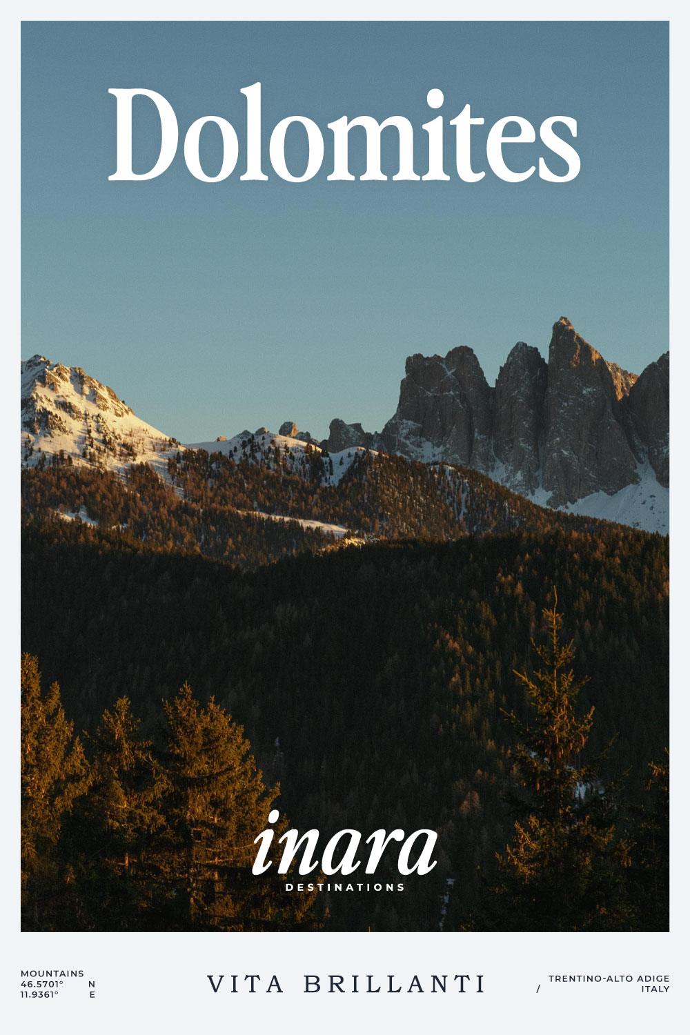 Dolomites destination cover